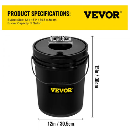V-8US - 8-Bucket Hydroponic System for Indoor/Outdoor Vegetables, 5 Gallon