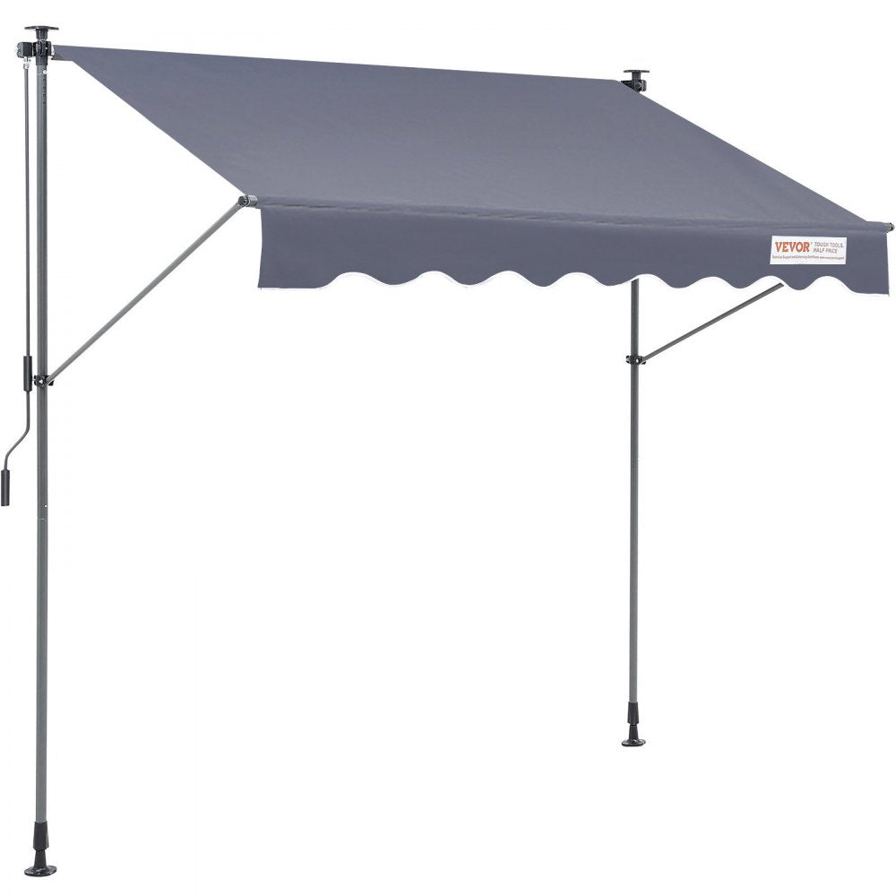 SDA300120 - 118" VEVOR Manual Retractable Awning with UV80+ Protection