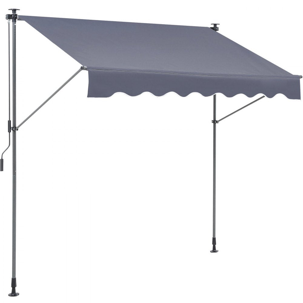 SDA300120 - 118" VEVOR Manual Retractable Awning with UV80+ Protection