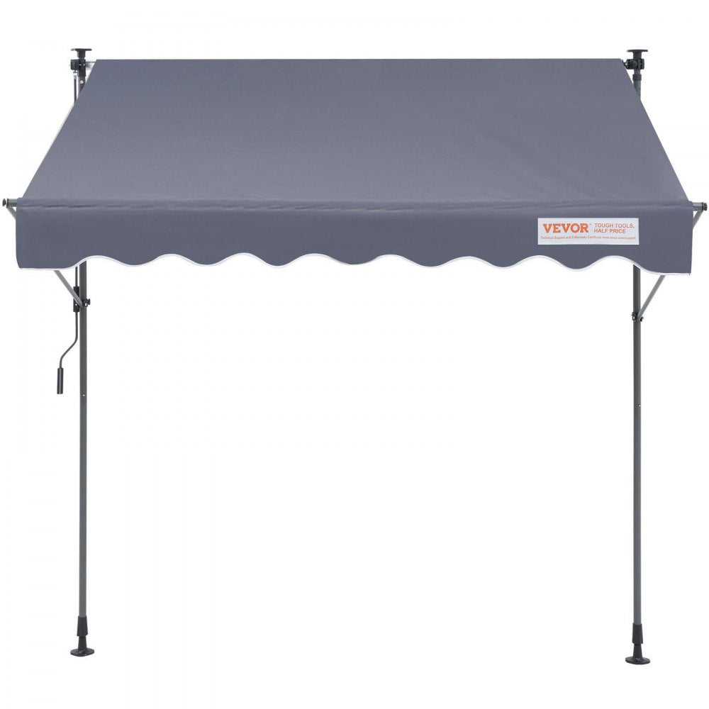 SDA300120 - 118" VEVOR Manual Retractable Awning with UV80+ Protection