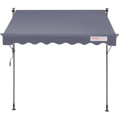 SDA300120 - 118" VEVOR Manual Retractable Awning with UV80+ Protection