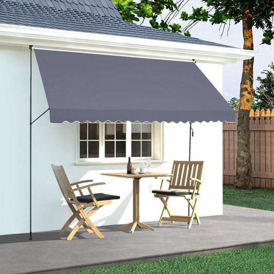 SDA450120-1 - UV84+ Waterproof Retractable Awning with Adjustable Height