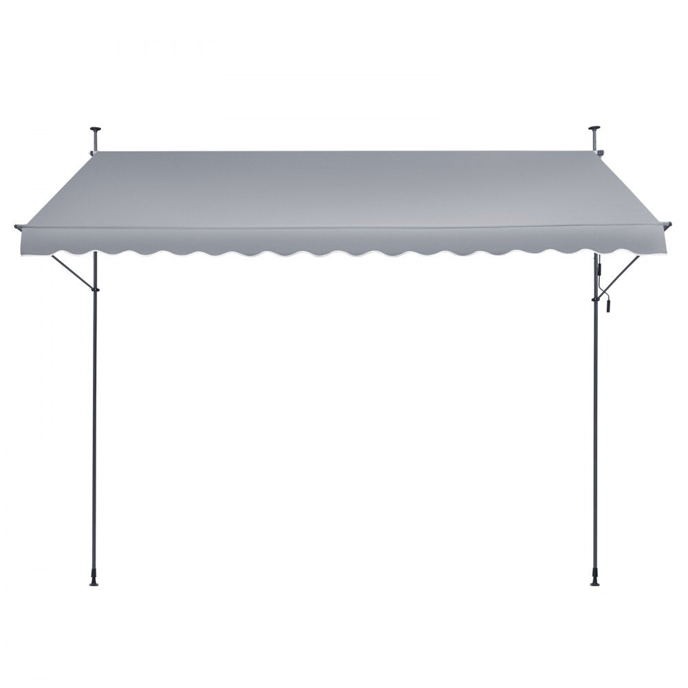 SDA400120-1 – Durable Retractable Patio Awning with UV Protection & Adjustable Height