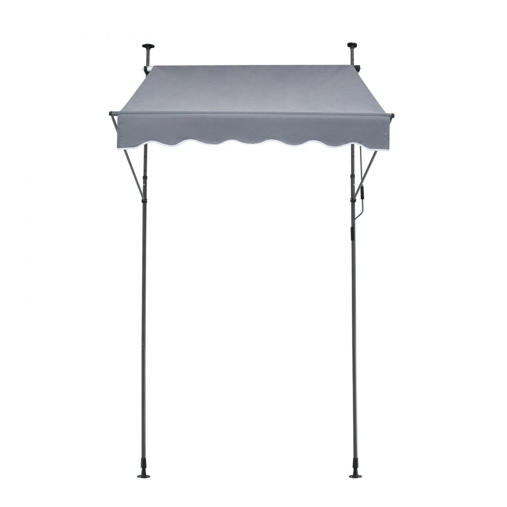 SDA150120-1 - UV80+ Waterproof Retractable Patio Awning with Adjustable Height