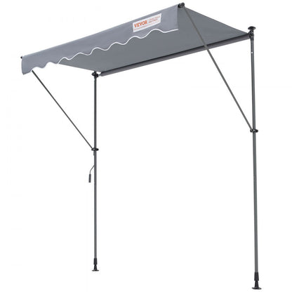 SDA200120 - 78" x 47" VEVOR Manual Retractable Awning for Outdoor Privacy