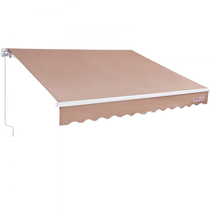RA350300 - 10ft Manual Retractable Awning for Versatile Outdoor Shade