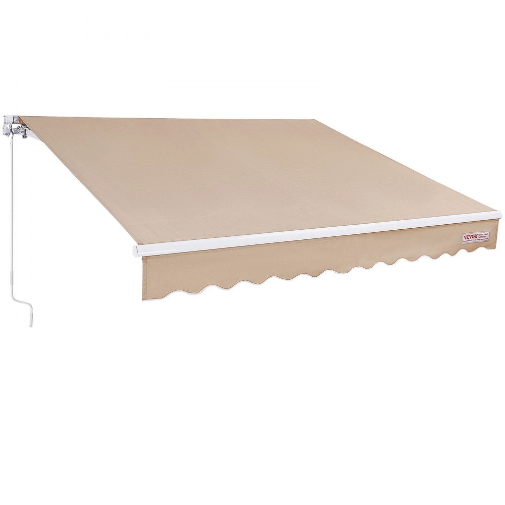 RA300250 - 10x8 ft Waterproof Retractable Awning with UV Protection