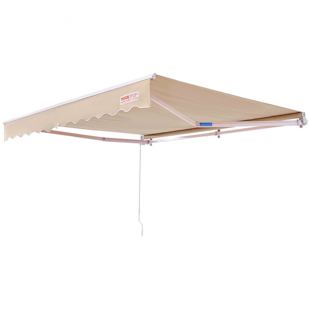 RA400250 - 13x8 ft VEVOR Manual Retractable Awning for Outdoor Shade