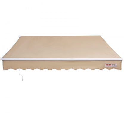 RA400250 - 13x8 ft VEVOR Manual Retractable Awning for Outdoor Shade