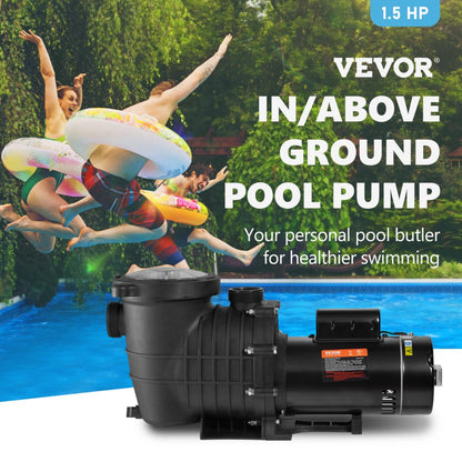 VVPS215BUS - 1.5HP Stainless Steel Pool Pump for All Pools