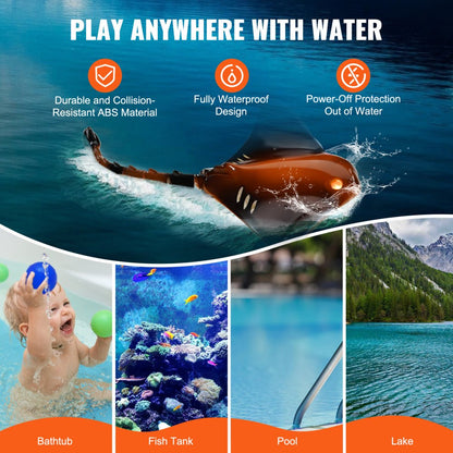 18005-1 - Waterproof Remote Control Manta Ray with Dual Propellers
