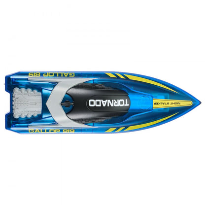 HJ819 - Waterproof Racing RC Boat with Dual Motors, 12 km/h Speed