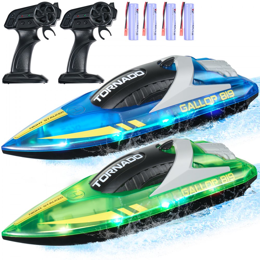 HJ819 - Waterproof RC Boat 12 km/h with 164 ft Range Control