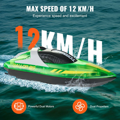 HJ819 - 12 km/h Waterproof RC Racing Boat for Kids