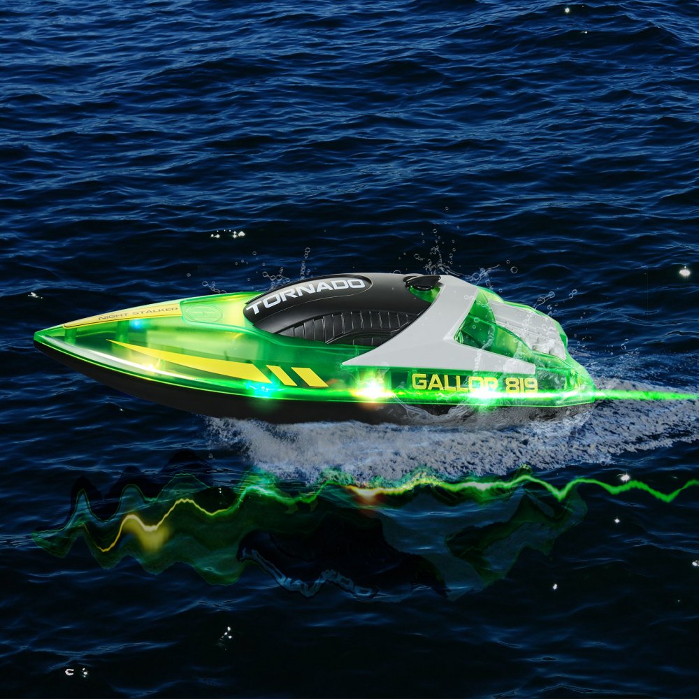 HJ819 - 12 km/h Waterproof RC Racing Boat for Kids