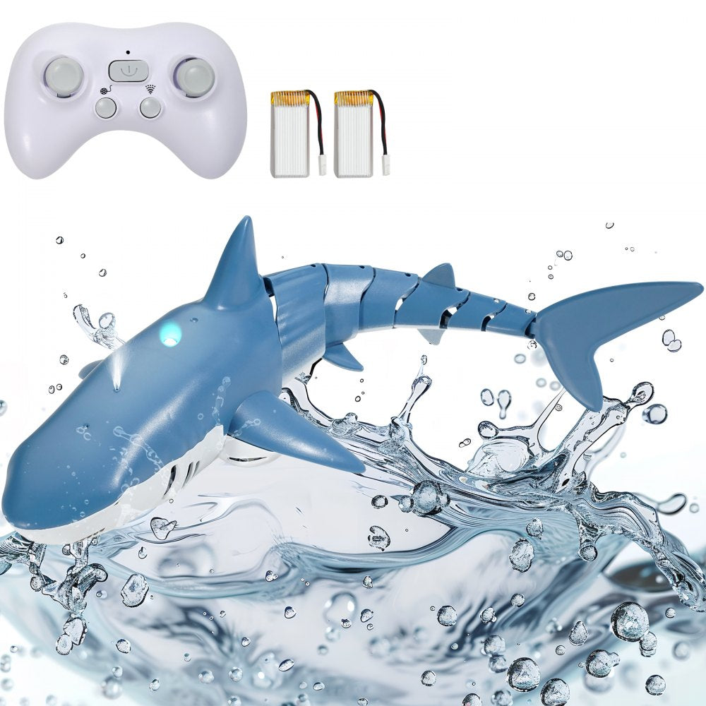 18003-1 - Waterproof Remote Control Shark Toy with Dual Propellers