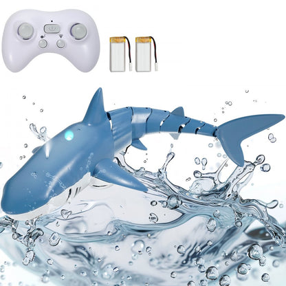 18003-1 - Waterproof Remote Control Shark Toy with Dual Propellers