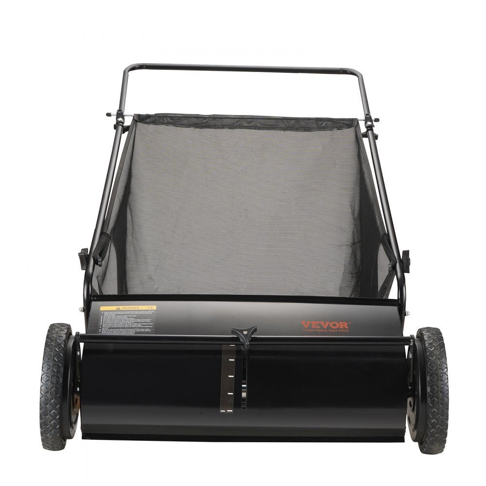 GT1110 - 7 Cubic Feet Push Lawn Sweeper with 4 Brushes