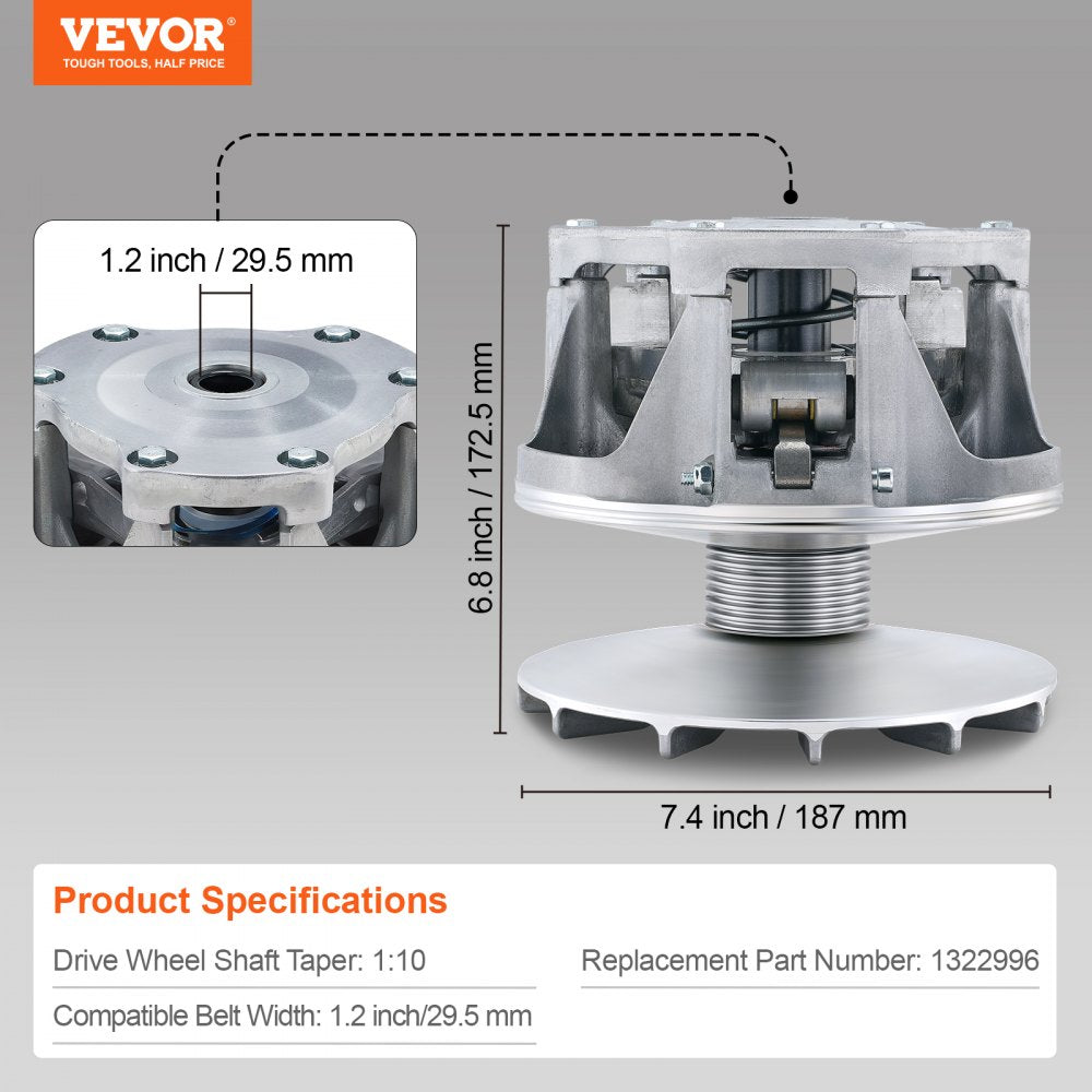 MCPDR2996 - Durable Drive Clutch for Polaris RZR 800 & RANGER 800
