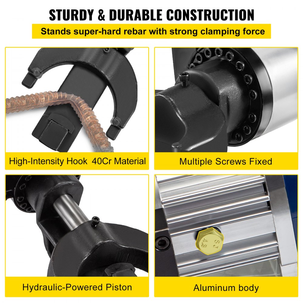 STGJWQJ-D22 - Portable Electric Rebar Bender for 1/4'' to 7/8'' Steel