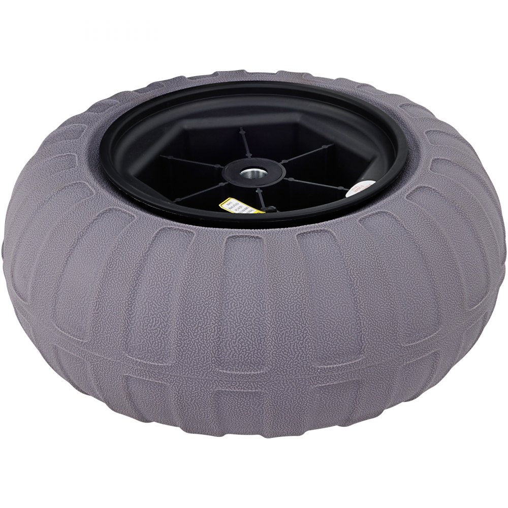 010994180630 - 15.7" TPU Beach Wheels for Easy Cart Mobility