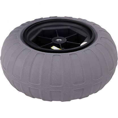 010994180630 - 15.7" TPU Beach Wheels for Easy Cart Mobility