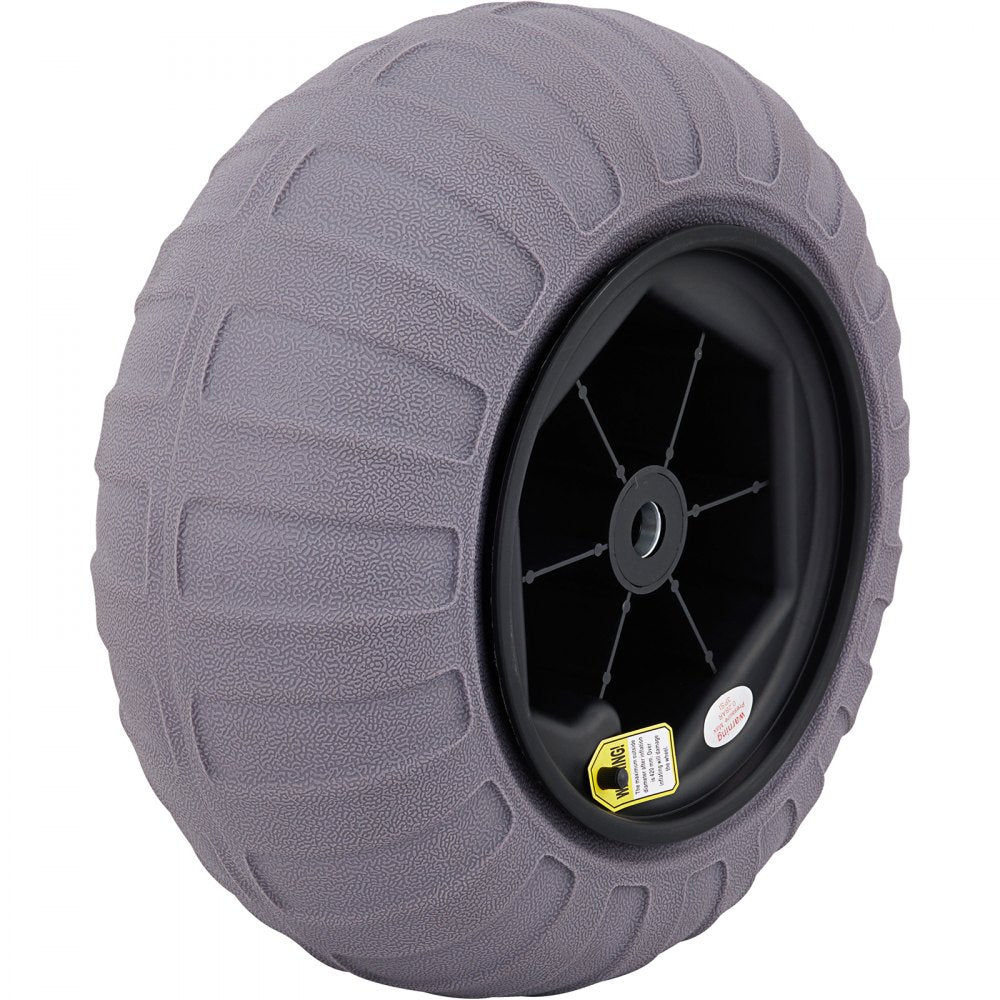 010994180630 - 15.7" TPU Beach Wheels for Easy Cart Mobility