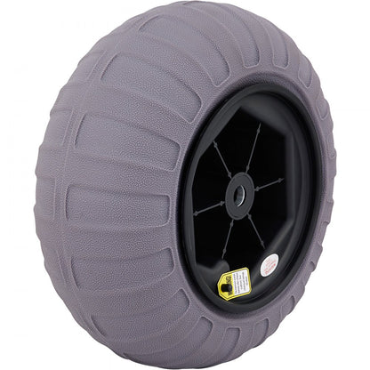 010994180630 - 15.7" TPU Beach Wheels for Easy Cart Mobility