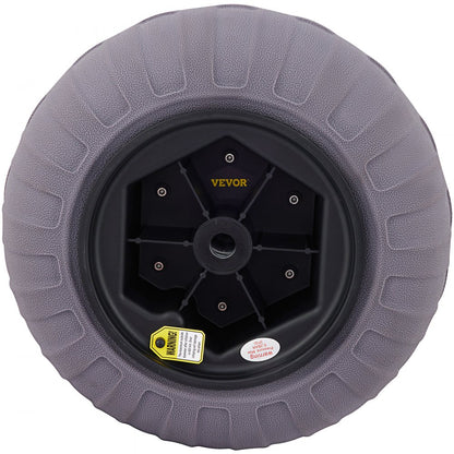 010994180630 - 15.7" TPU Beach Wheels for Easy Cart Mobility