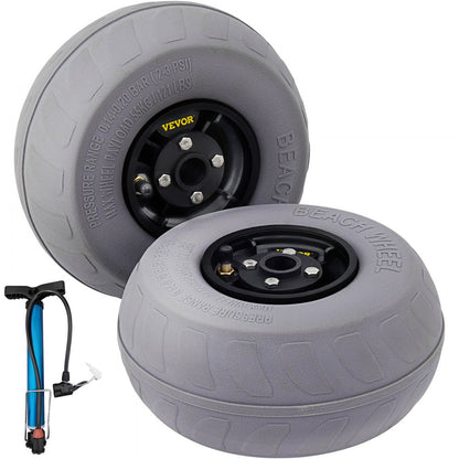 010262194457 - 9” Heavy-Duty Balloon Wheels for Easy Transport