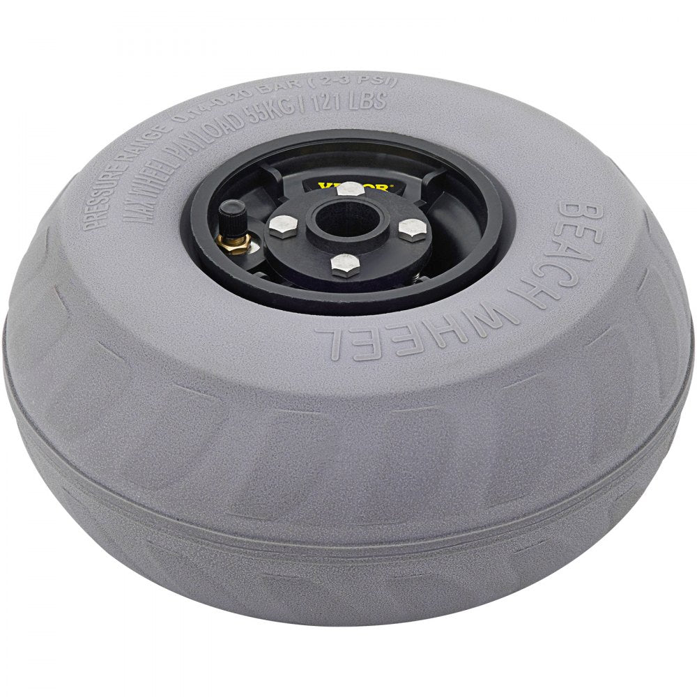 010262194457 - 9” Heavy-Duty Balloon Wheels for Easy Transport