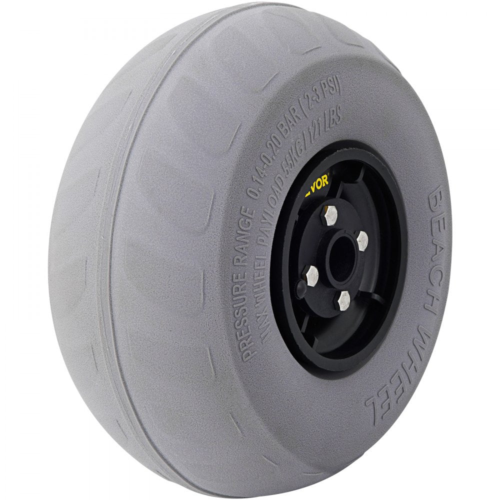010262194457 - 9” Heavy-Duty Balloon Wheels for Easy Transport