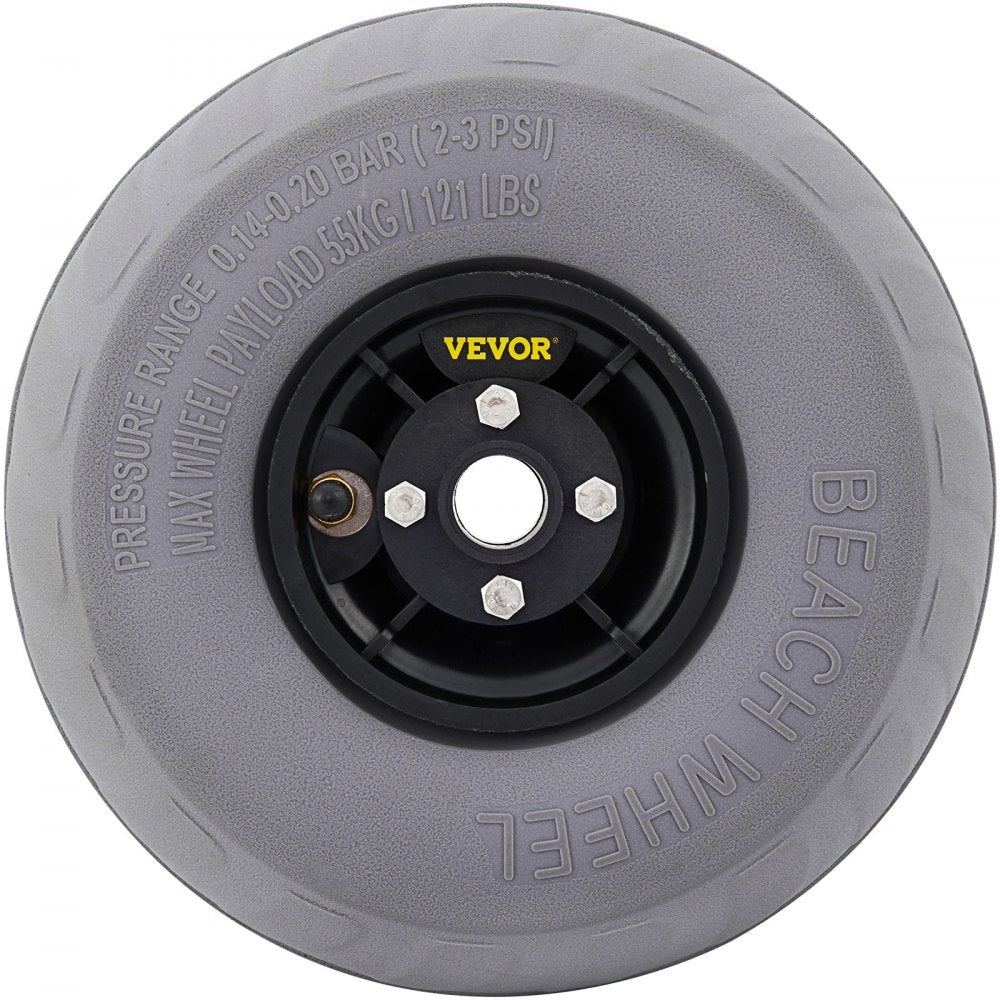 010262194457 - 9” Heavy-Duty Balloon Wheels for Easy Transport