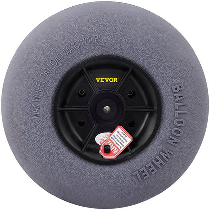 010298452284 - 13" TPU Beach Wheels for Effortless Heavy Load Transport