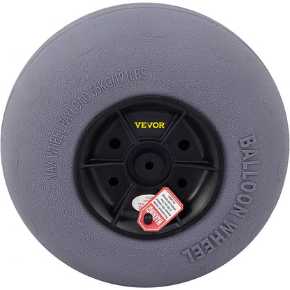 010298452284 - 13" TPU Beach Wheels for Effortless Heavy Load Transport