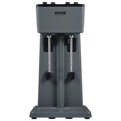 DM12-U - 375W VEVOR Double-Head Milkshake Maker with Timer & 3-Speed Settings