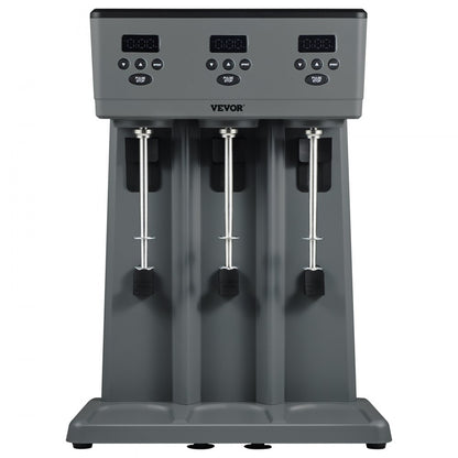 DM23-U - Heavy-Duty 375W Milkshake Maker with 3 Cups for Quick Blends