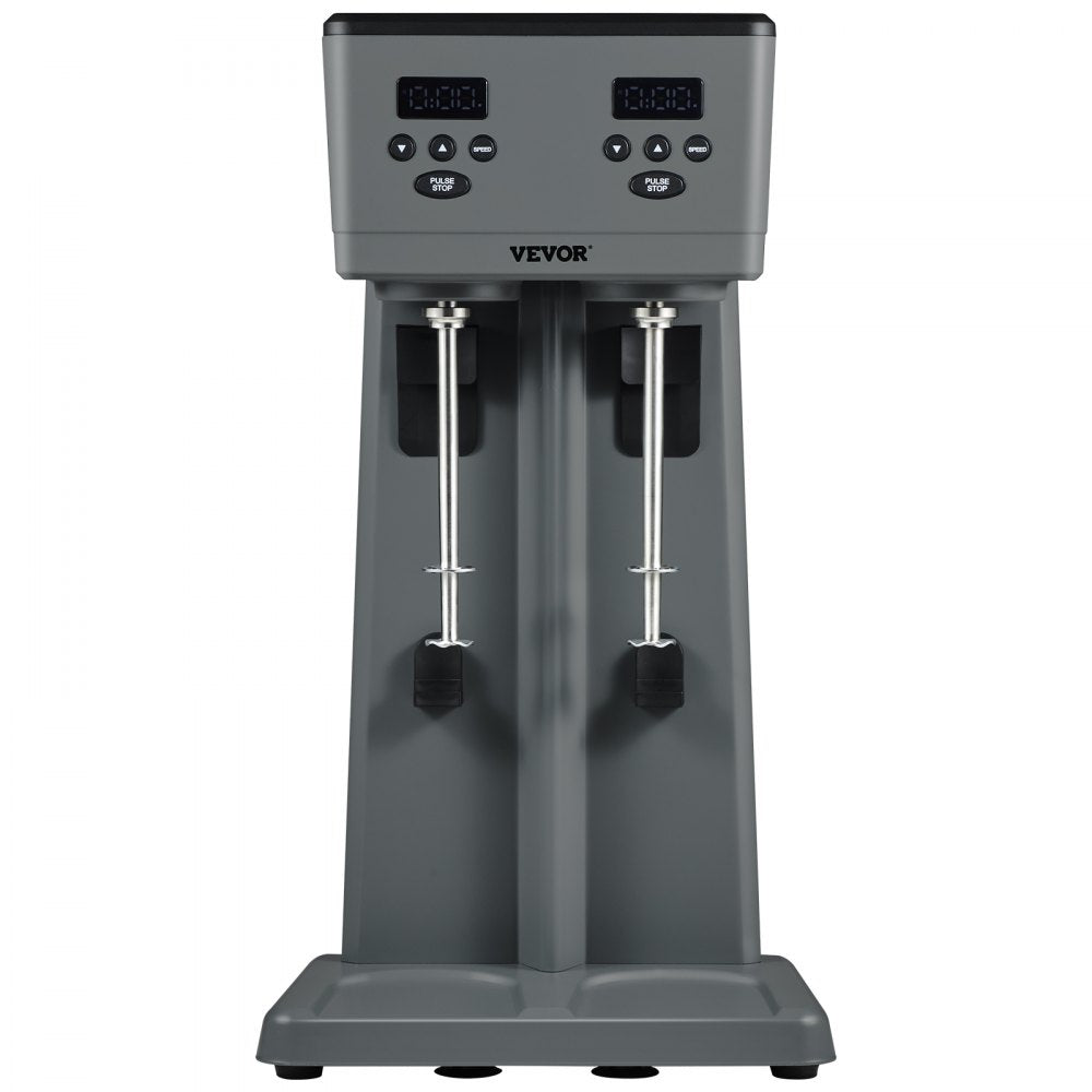 DM22-U - 1HP Stainless Steel Milkshake Maker with Dual Cups and 3 Speeds