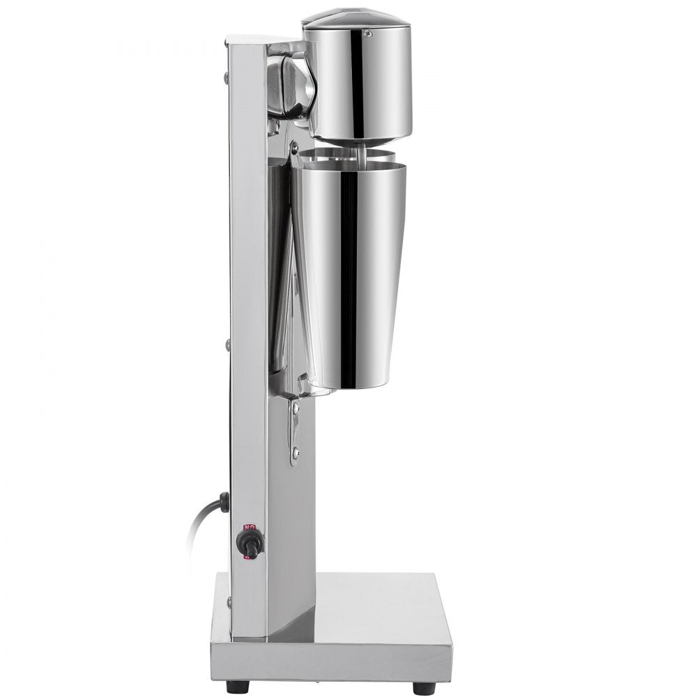010893515006 - Durable Stainless Steel Double Head Milkshake Maker, 180W Power