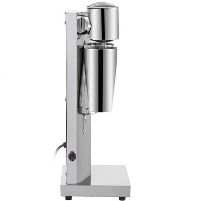 010893515006 - Durable Stainless Steel Double Head Milkshake Maker, 180W Power