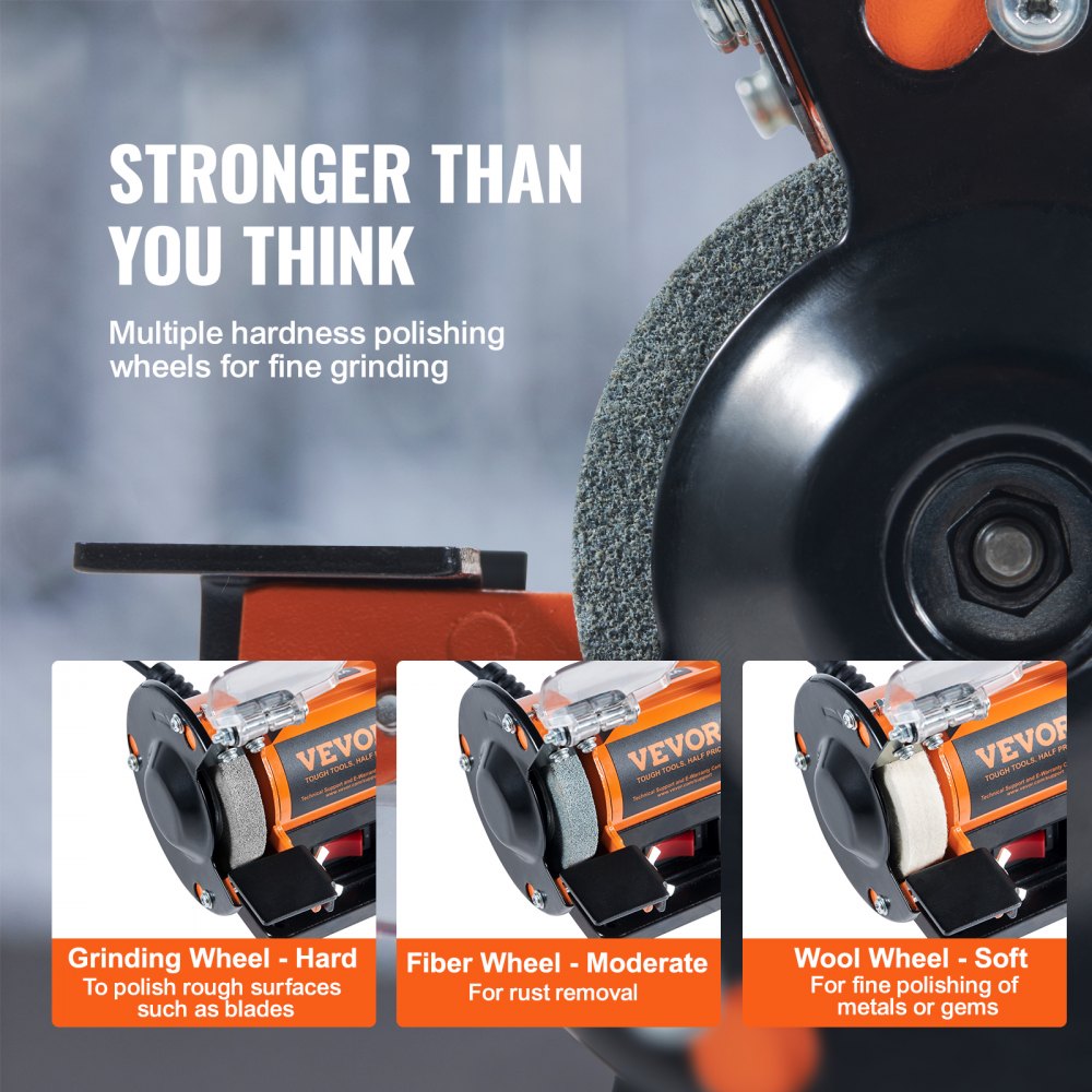 TDS-75B - Compact Bench Polisher for Metal & Jewelry Projects