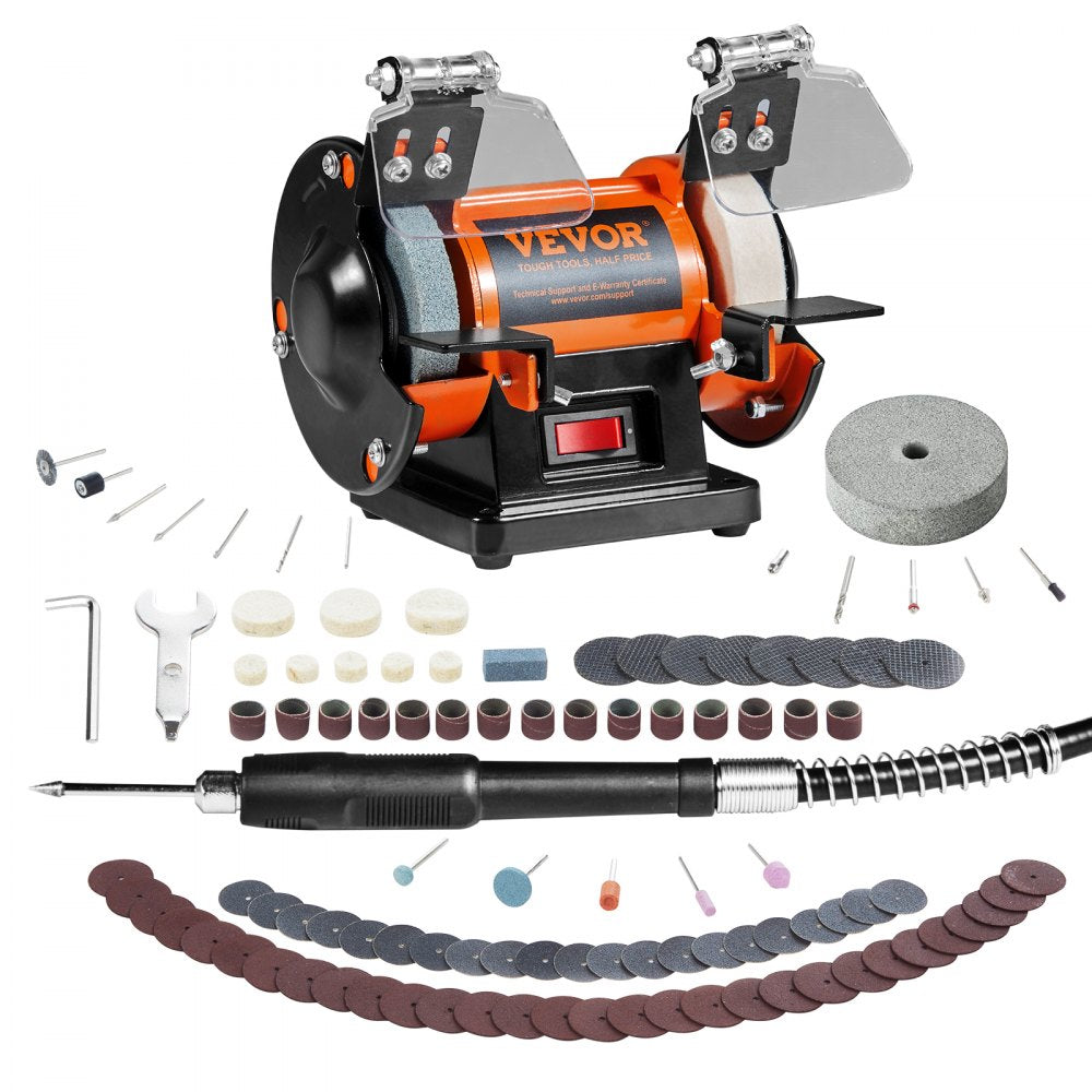 TDS-75B - Compact Bench Polisher for Metal & Jewelry Projects
