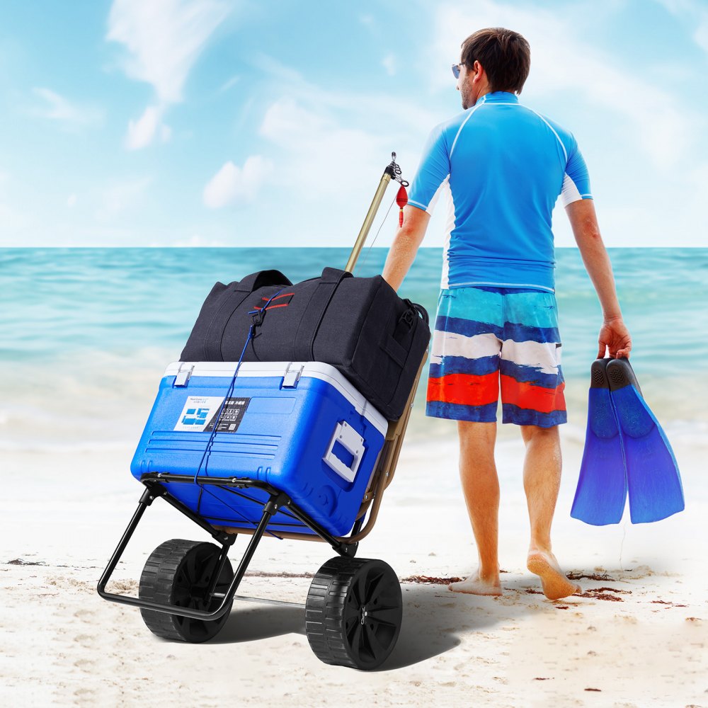 CGY30005-SIS - Sturdy Beach Dolly with Large Wheels for Effortless Transport