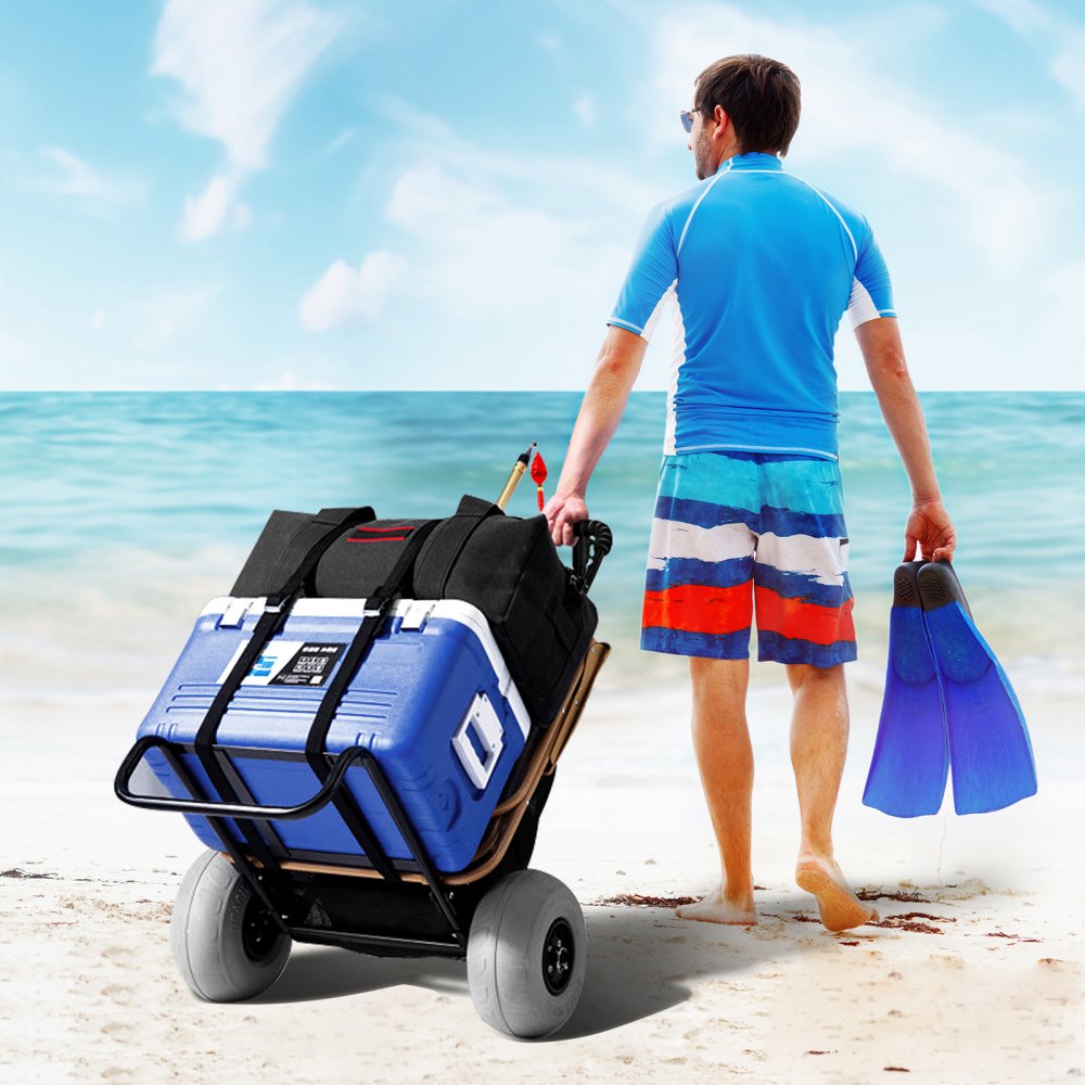 CGY30003T-9SIS - Durable Beach Dolly with 9-Inch Wheels for Easy Transport