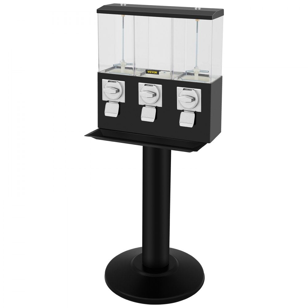 010289908468 - Triple Pod Vending Machine for Gumballs & Candy Storage