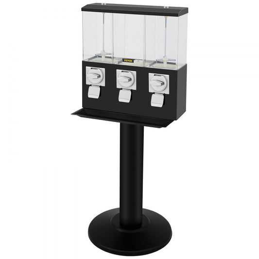 010289908468 - Triple Pod Vending Machine for Gumballs & Candy Storage