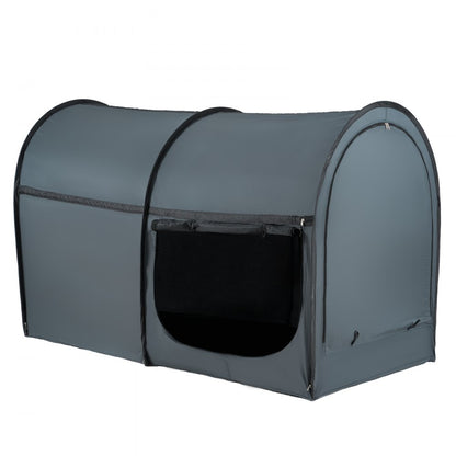 140191 - Cozy 4-Door Bed Tent, 75" x 39" - Light Blocking Design