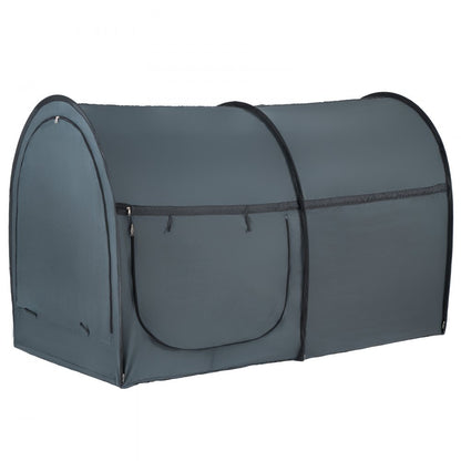 140191 - Cozy 4-Door Bed Tent, 75" x 39" - Light Blocking Design