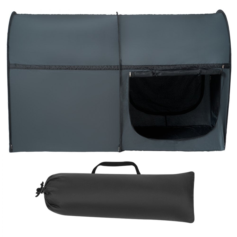 140191 - Cozy 4-Door Bed Tent, 75" x 39" - Light Blocking Design