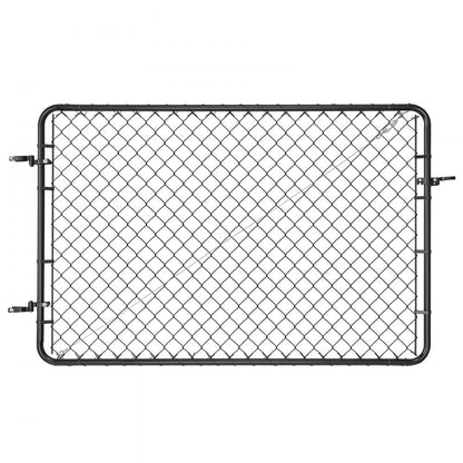 HXGATE-002 - Adjustable 2.2-6ft Garden Gate with Rust Resistance